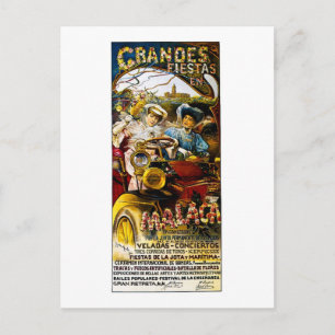 Postal Grandes Fiesta en Malaca