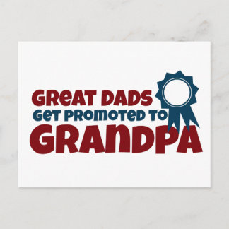 Postal Grandes modas se promocionan al abuelo