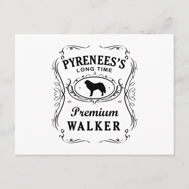 Postal Grandes Pirineos (Anverso)