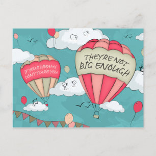 Postal Grandes sueños