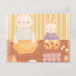 Postal Grandma Baking Cookies