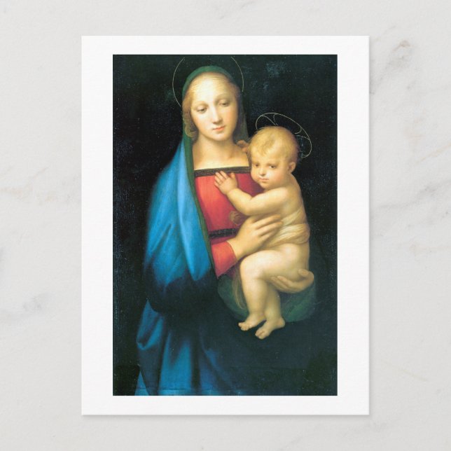 Postal Granduca Madonna, Raphael (Anverso)