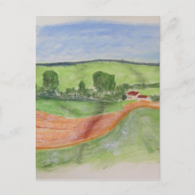 Postal Granero (Anverso)