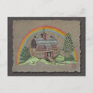 Postal Granero de la arca de Noah