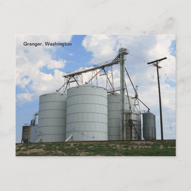 Postal Granger, Washingotn (Anverso)