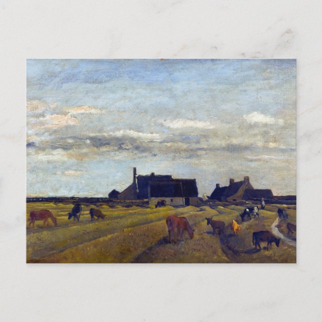 Postal Granja Charles-François Daubigny en Kerity, Bretañ (Anverso)