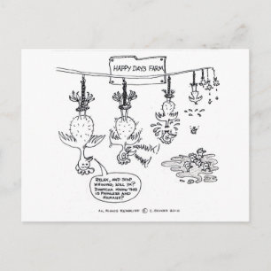 Postal Granja de días felices