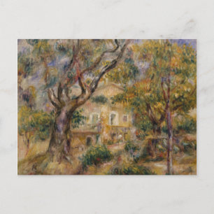 Postal Granja de Les Collettes, Cagnes - Auguste Renoir