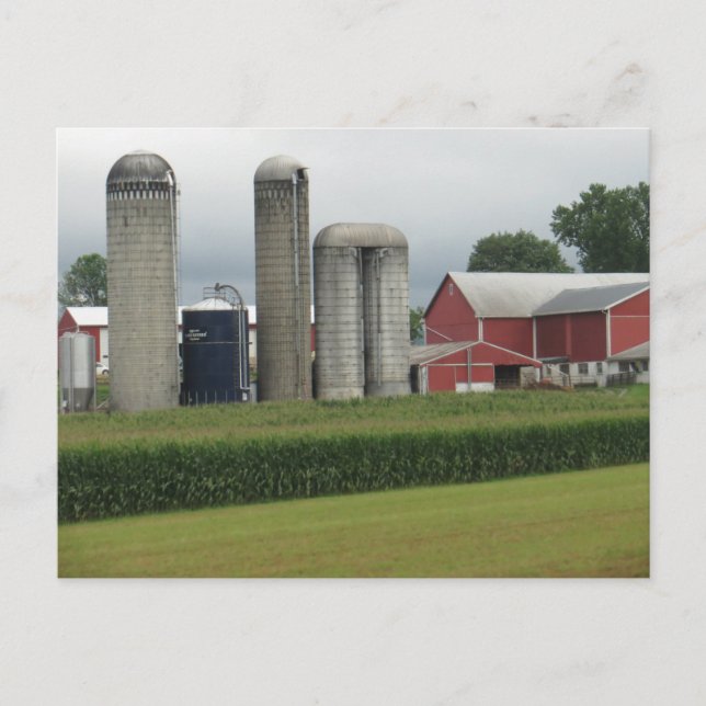 Postal Granja de Pennsylvania (Anverso)
