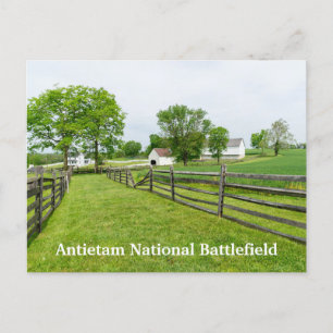 Postal Granja de Pofenberger en Antietam
