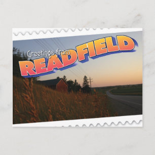 Postal Granja de Readfield, Wisconsin