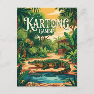 Postal Granja de Reptiles, Kartong Gambia
