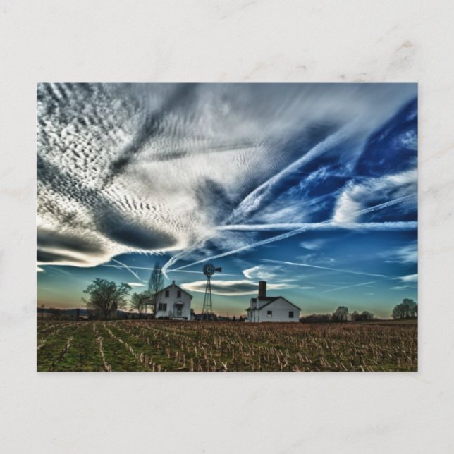 Postal Granja del Condado de Lancaster (Anverso)