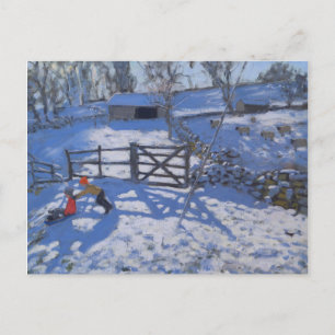 Postal Granja en Elton cerca de Rowsley 2008