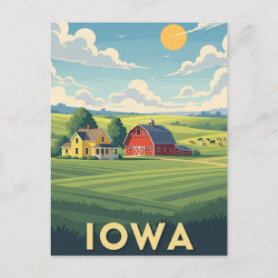 Postal Granja en Iowa Travel