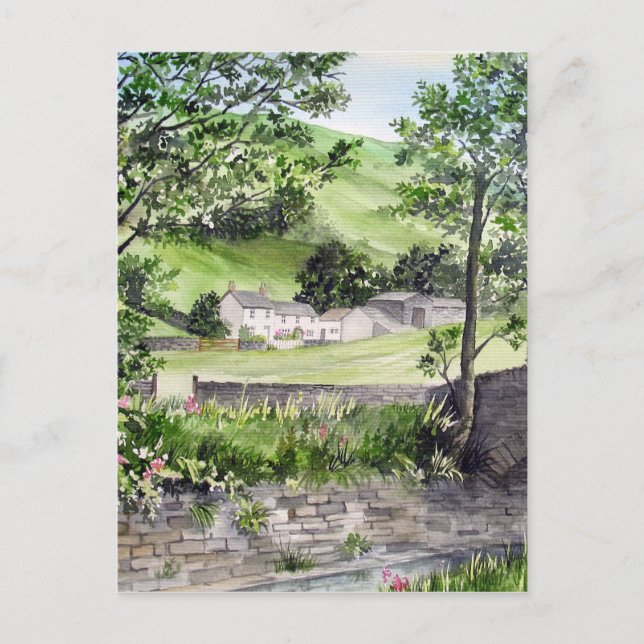 Postal Granja en St Johns in the Vale, Lake District (Anverso)