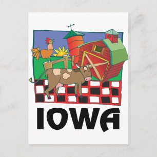 Postal Granja Iowa