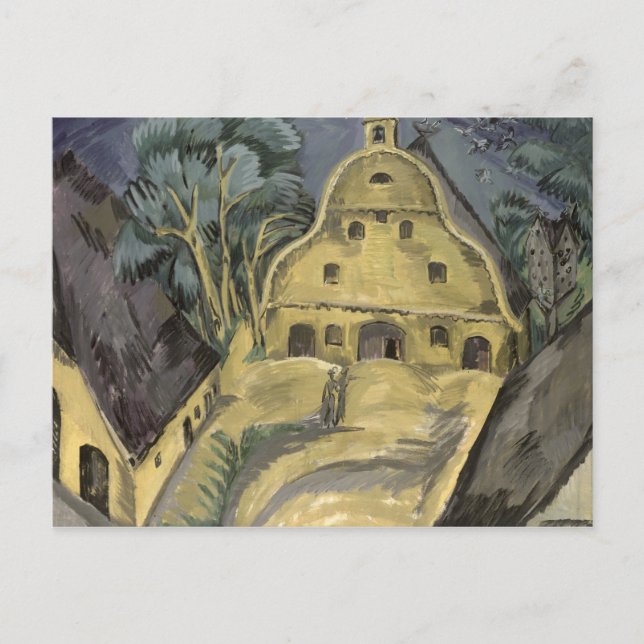 Postal Granja Staberhof en Fehmarn I, 1913 (Anverso)