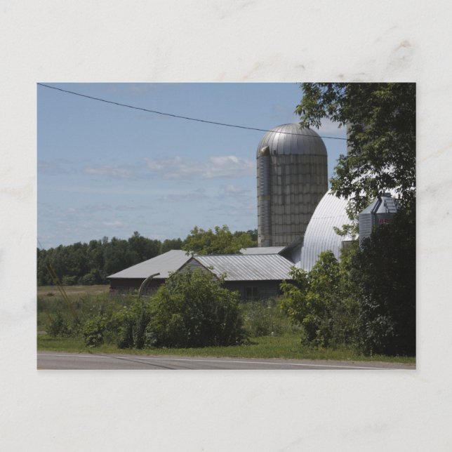Postal Granja Vermont (Anverso)