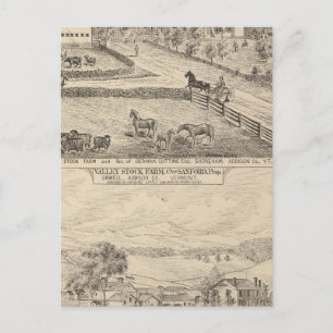 Postal Granja y residencia en Shoreham