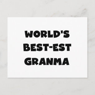 Postal Granma negra y blanca más grande del mundo