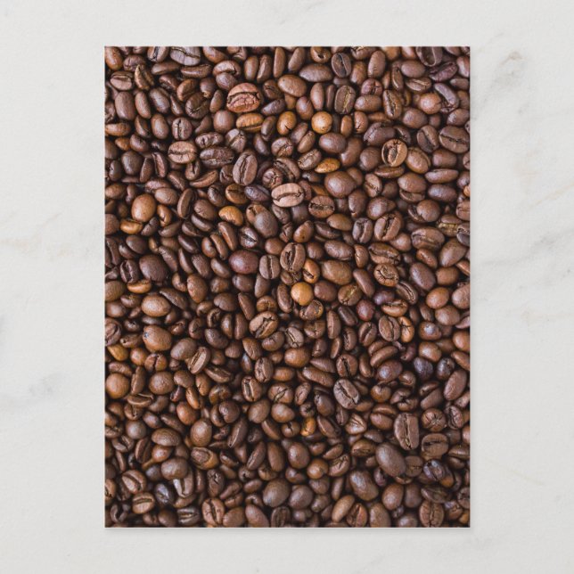 Postal ¡Granos de café! (Anverso)