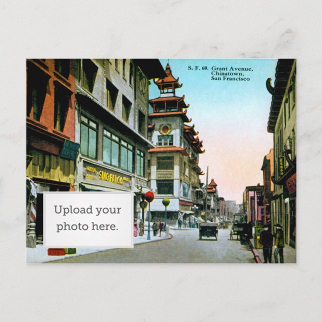 Postal Grant Avenue Chinatown (Anverso)