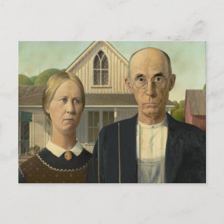 Postal Grant Wood - American Gothic