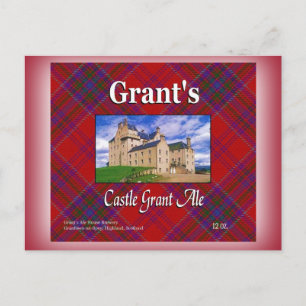 Postal Grant's Castle Grant Ale