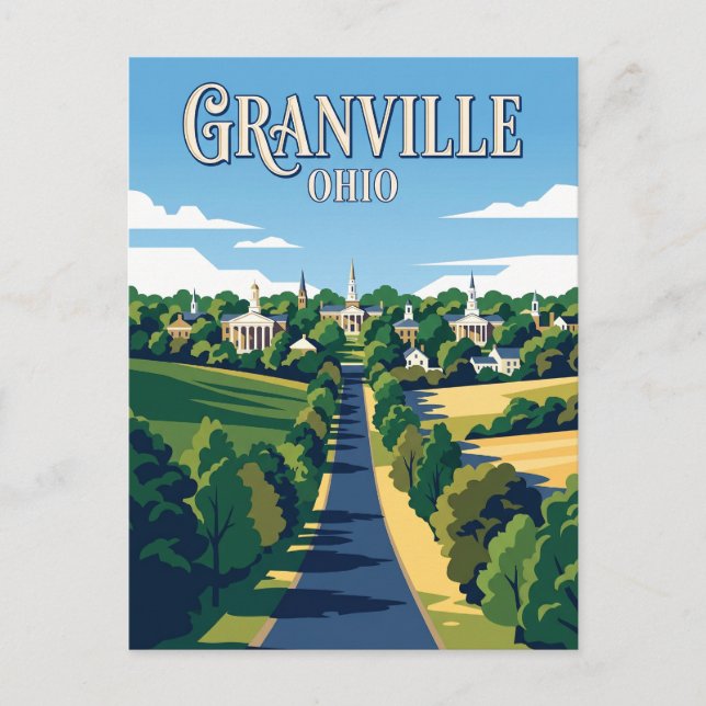 Postal Granville EE. UU. (Anverso)