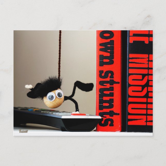 Postal Grappige close up van 'Mission Impossible' Fubby (Anverso)