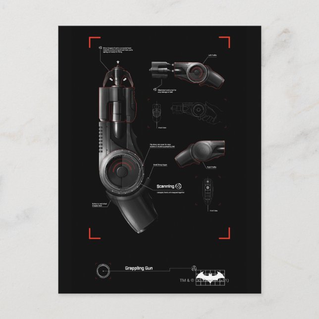 Postal Grappling Gun Diagram (Anverso)