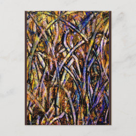 Postal Grasa de vidrio de carnaval con hongo de moho Nara