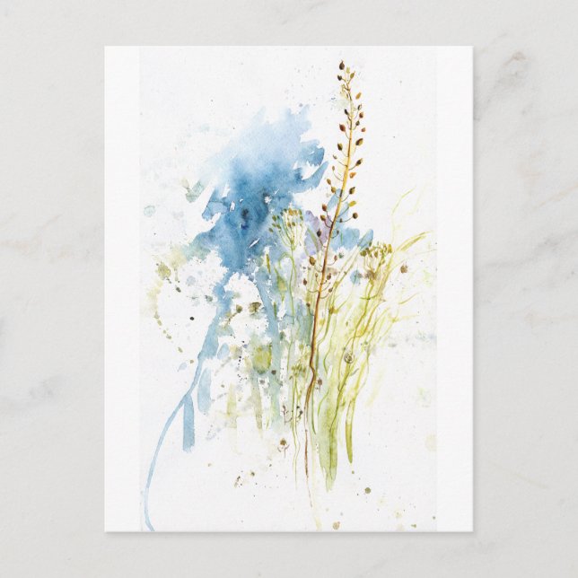 Postal Grasas nativas (Anverso)