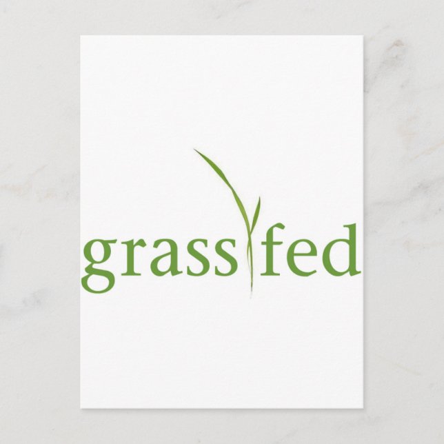Postal Grass Fed (Anverso)