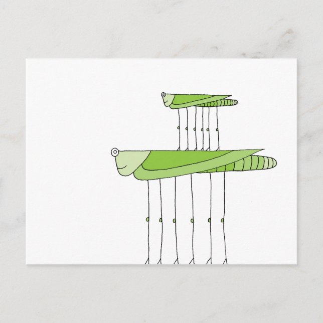 Postal Grasshopper Stack (Anverso)