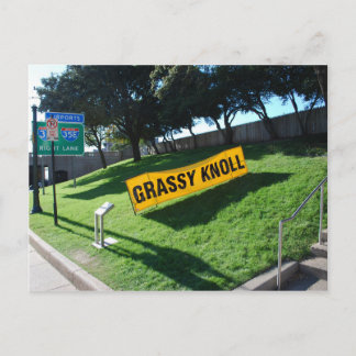 Postal Grassy Knoll en Dealey Plaza