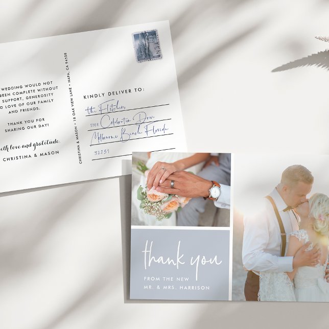 Postal Gratitud esbozada | Foto Boda Gracias (Subido por el creador)