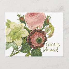 Postal Grattis Mamma CC0130
