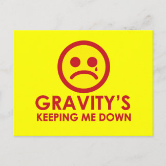 Postal ¡Gravity me está deteniendo!