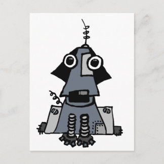 Postal Gray Robot Dog
