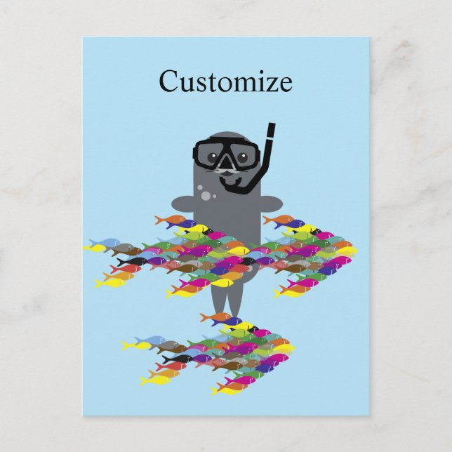 Postal Gray Seal Thunder_Cove (Anverso)