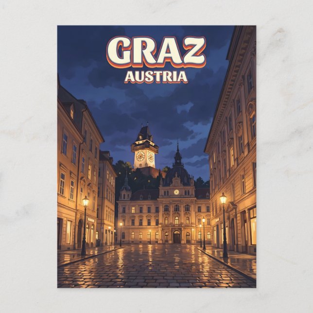 Postal Graz Austria (Anverso)