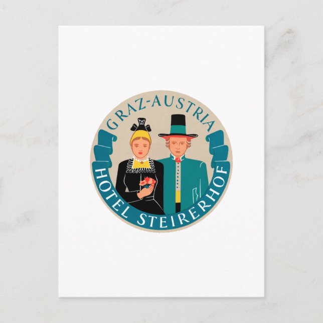 Postal Graz-Austria (Anverso)