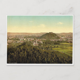 Postal Graz, vista general desde Rainer Kogel, Estiria,