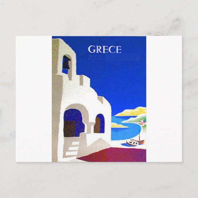 Postal grece vintage (Anverso)