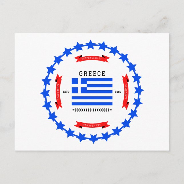Postal Grecia (Anverso)