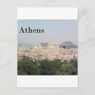 Postal Grecia Acrópolis de Atenas