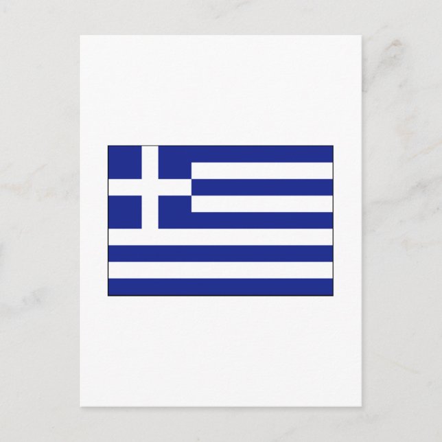 Postal Grecia FLAG International (Anverso)