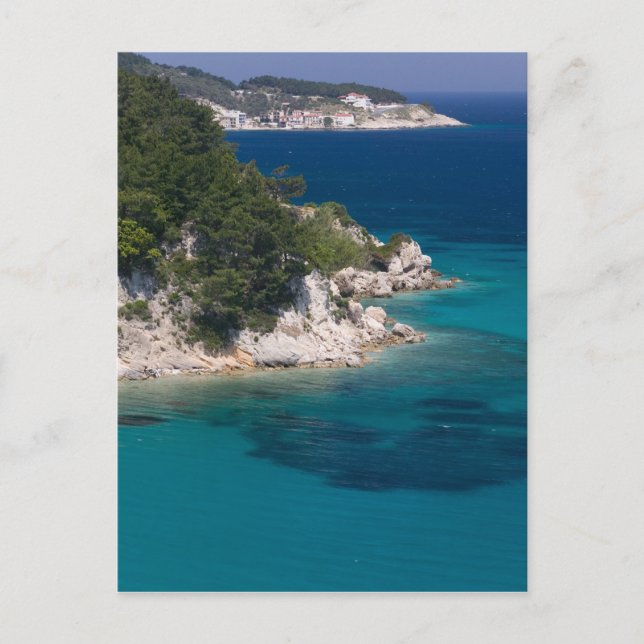 Postal GRECIA, Islas del Egeo Nororiental, SAMOS, (Anverso)